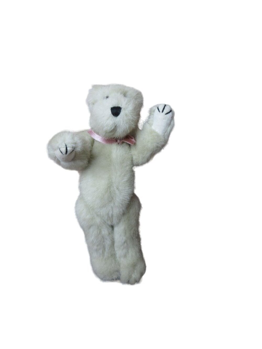 Boyds Collection Stiff Cream Plush 9" Bear - Vintage 1994